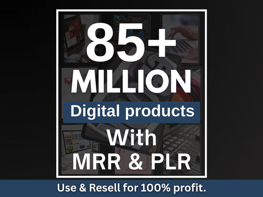 85 Million+ Ultimate PLR MRR Bundle