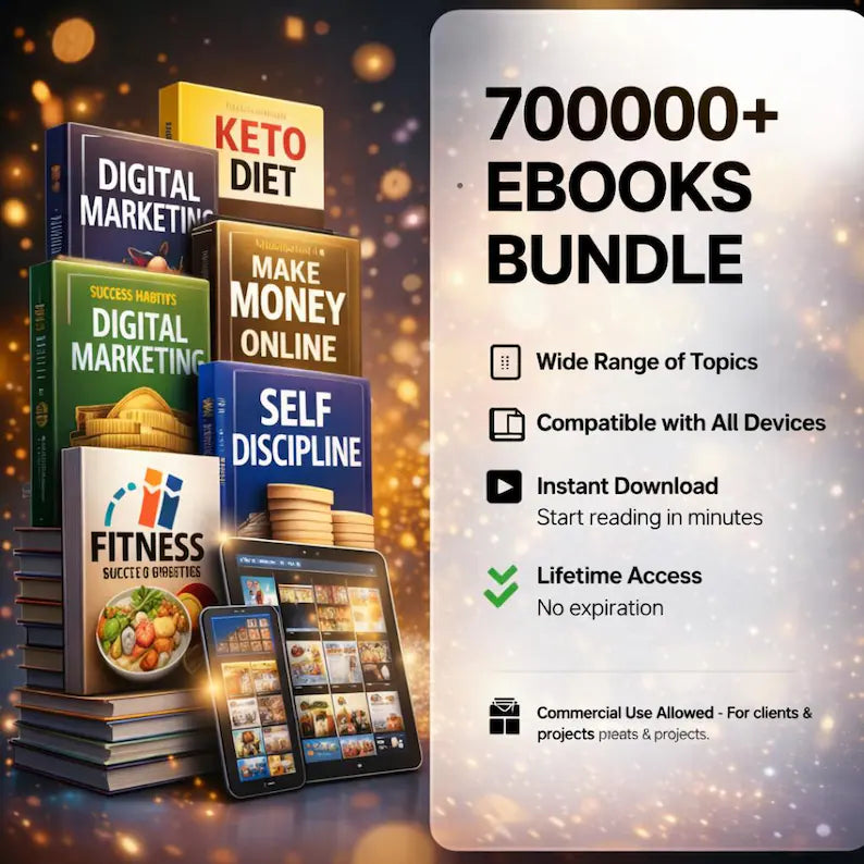 700,000+ eBooks Bundle