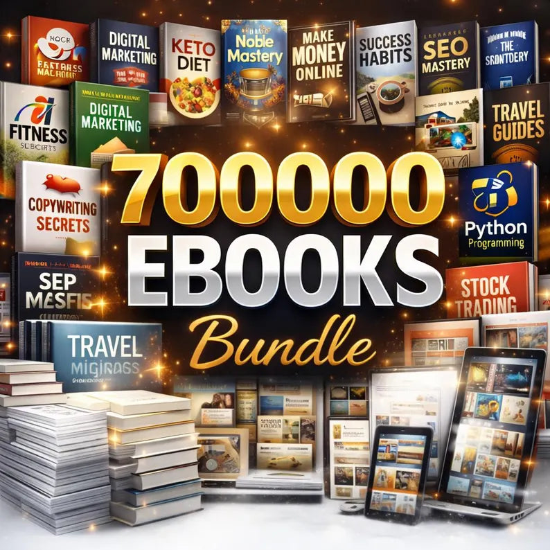 700,000+ eBooks Bundle